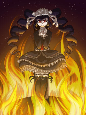 The Burning of the Versailles Witch
